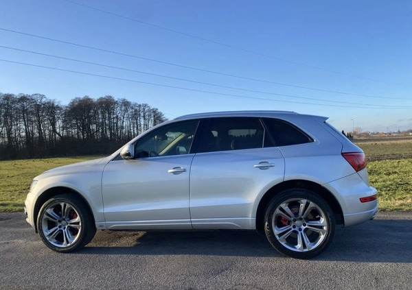 Audi Q5 cena 43900 przebieg: 246232, rok produkcji 2009 z Radków małe 466